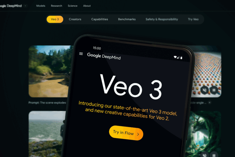 Veo 3: saiba mais sobre a criação de vídeos com IA do Google para portais de notícias